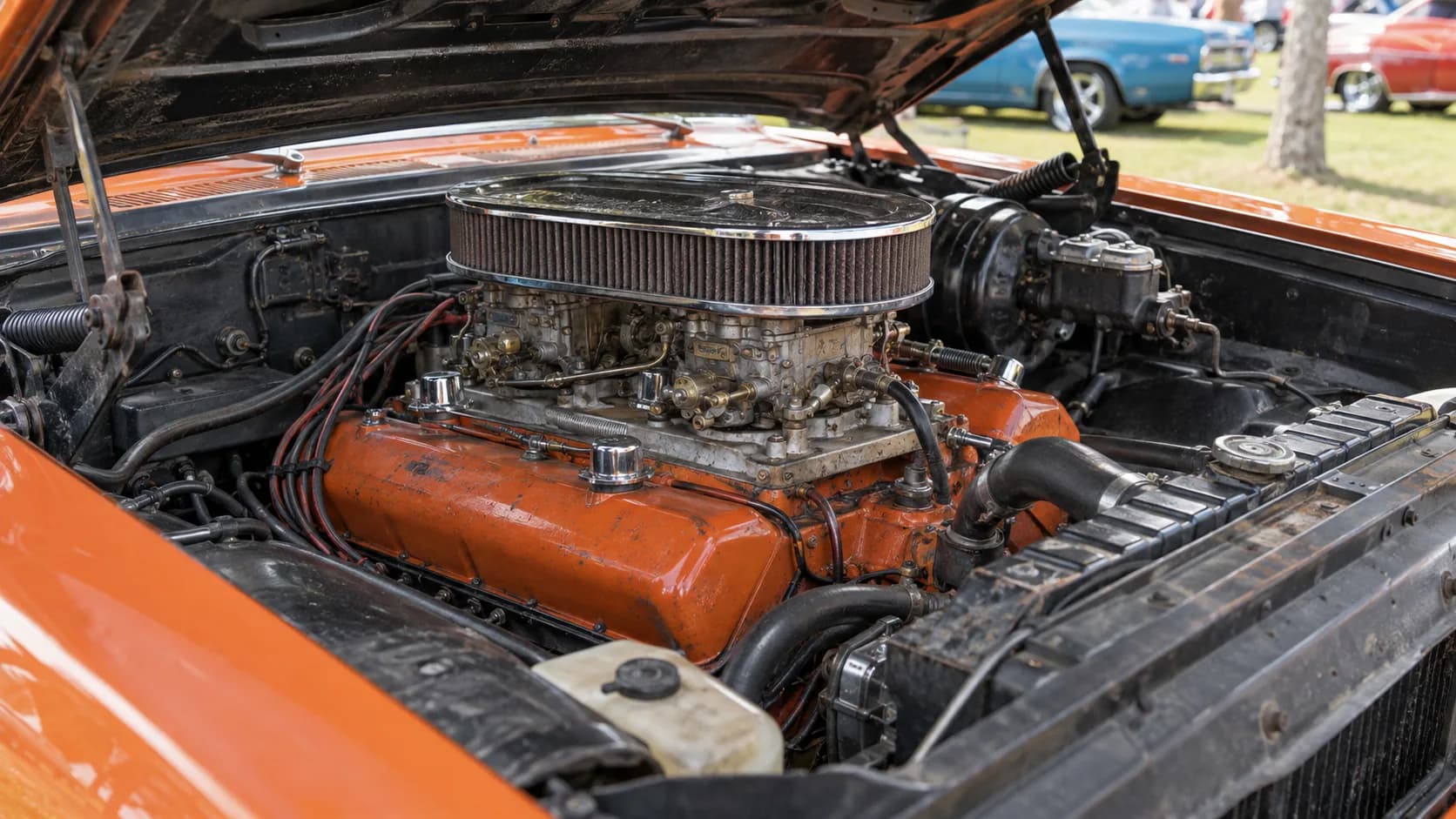 Pop the hood at a car show and find a big oval air cleaner over two carburetors. Would you check the VIN before believing it is the real thing?