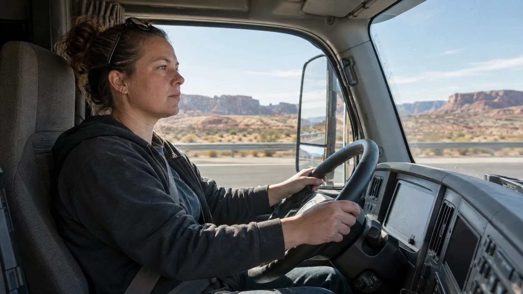 Both hands on the wheel, red rock mesas out the window and nothing but highway ahead. What would it take to get you into the driver's seat?