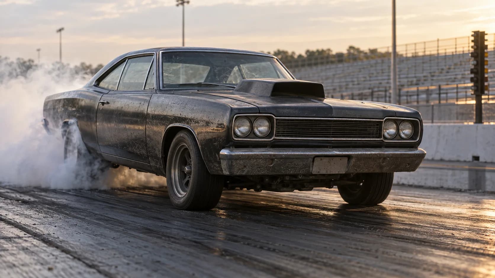 Smoke rolling off the rear tires at the strip, hood scoop up front. Back then the big-block was the answer to every argument. Which displacement would you pick?